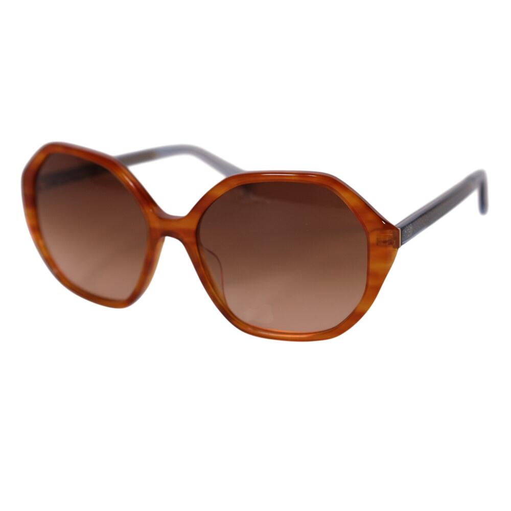 Kate Spade WAVERLY Oversized Round Womens Sunglasses - Brown Horn / Brown - NWT
